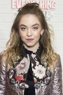 USA: Netflix Everything Sucks premiere Sydney Sweeney wearing coat by Jean Baptiste attends Netflix premiere Everything Sucks! season 1 at AMC 34th street New York New York United States AMC 34th Street  LevxRadin