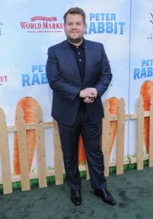 03 February 2018 - Los Angeles, California - James Corden. Peter Rabbit Los Angeles Premiere held at The Grove. Photo Credit: Birdie Thompson AdMedia 223949 2018-02-03 CA Los Angeles Etats-Unis  Copyright: xAdMediax STAR_223949_012