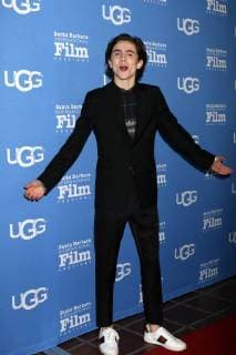 SANTA BARBARA - FEB 3: Timothee Chalamet at the 33rd Annual Santa Barbara International Film Festival Virtuosos Award at Arlington Theater on February 3, 2018 in Santa Barbara, CA  Copyright: xKathyxHutchinsx xIPAx xHutchinsxPhotox