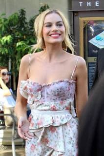 Margot Robbie, die Schauspielerin bei der Peter Rabbit Film Premiere am 3.02.2018 in Los Angeles Peter Rabbit Filmpremiere in Los Angeles, 2018