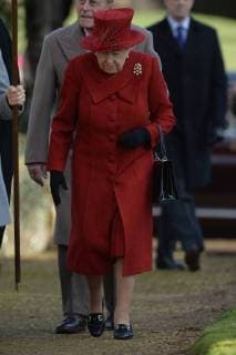 . 04 02 2018. West Newton, United Kingdom. The Queen and Prince Phillip attend St Peter and St Paul Church in West Newton in Sandringham, Norfolk, UK.  xBenxStevensx xi-Imagesx IIM-16874-0001