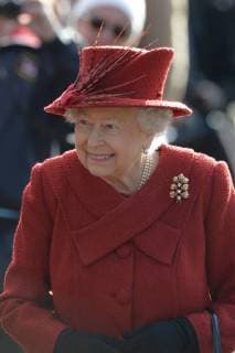 . 04 02 2018. West Newton, United Kingdom. The Queen and Prince Phillip attend St Peter and St Paul Church in West Newton in Sandringham, Norfolk, UK.  xBenxStevensx xi-Imagesx IIM-16874-0010