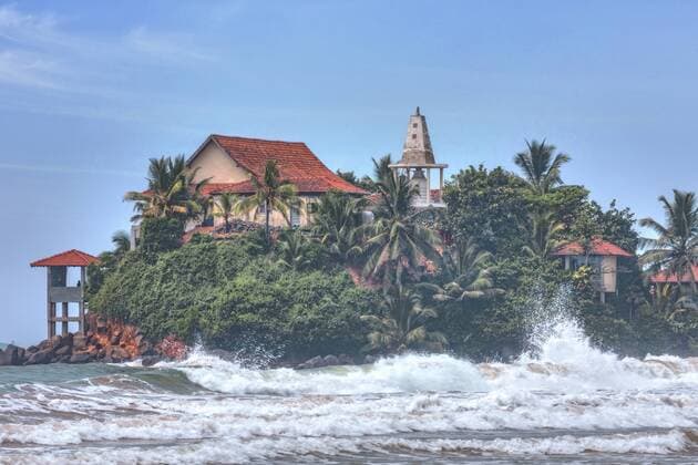 Paravi Duwa Temple, Matara, Sri Lanka, Asia