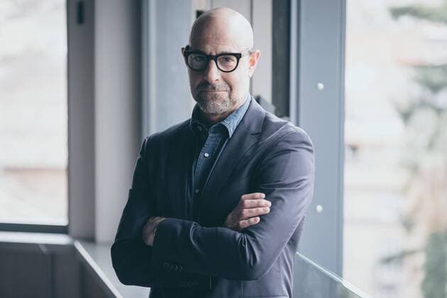 February 5, 2018 - Rome, Italy - The actor Stanley Tucci attends the photocall of the movie Final Portrait at the Hotel Eden in Rome, italy, on 5 th february 2018. Rome Italy  - ZUMAn230 20180205_zaa_n230_028 Copyright: xLucaxCarlinox
