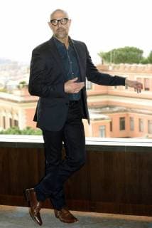 Foto IPP Gioia Botteghi Roma 05 02 2018 presentazione del film Final Portrait - L arte di essere amici nelle foto il regista e sceneggiatore del film Stanley Tucci Italy Photo Press - World Copyright  0