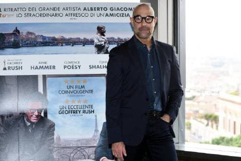 Foto IPP Gioia Botteghi Roma 05 02 2018 presentazione del film Final Portrait - L arte di essere amici nelle foto il regista e sceneggiatore del film Stanley Tucci Italy Photo Press - World Copyright  0