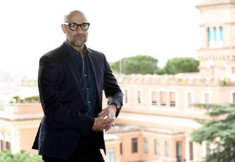 Foto IPP Gioia Botteghi Roma 05 02 2018 presentazione del film Final Portrait - L arte di essere amici nelle foto il regista e sceneggiatore del film Stanley Tucci Italy Photo Press - World Copyright  0