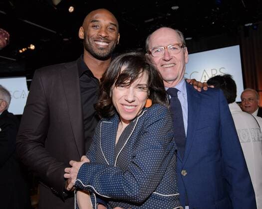 February 5, 2018 - Los Angeles, California, U.S. - Oscar nominees KOBE BRYANT, SALLY HAWKINS and RICHARD JENKINS at the Oscar Nominee Luncheon held at the Beverly Hilton, Monday, February 5, 2018. Los Angeles U.S. - ZUMAz03_ 20180205_sha_z03_154 Copyright: xAaronxPoolex