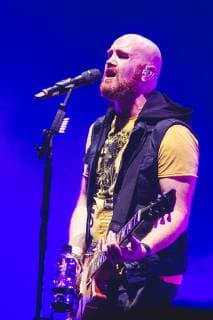 February 3, 2018 - Danny O Donoghue, Mark Sheehan and Glen Power of the Irish pop rock band, The Script, perform at the Manchester Arena on their 2018, Freedom Child, World Tour - ZUMAw167 20180203_zap_w167_027 Copyright: xMylesxWrightx