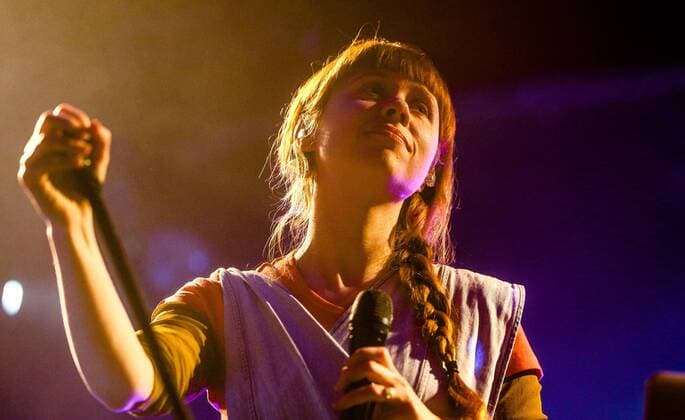 Konzert von Holly Herndon Ensemble, CtM Festival 2018., Festsal Kreuzberg, Beriln Holly Herndon Ensemble