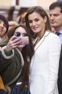 07-02-2018 Spain Queen Letizia during the Princess of Girona 2018 prize for Arts and Literature at the Alcazaba center in Madrid. No Spain  Copyright: xPPE THORTONx
