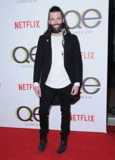 February 7, 2018 - West Hollywood, CA, U.S. - 07 February 2018 - West Hollywood, California - Jonathan Van Ness. Netflix s Queer Eye Season 1 Premiere held at the Pacific Design Center. Photo Credit: Birdie Thompson AdMedia West Hollywood U.S. - ZUMAa123 20180207_zaa_a123_154 Copyright: xBirdiexThompsonAdmediax