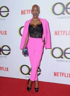 February 7, 2018 - West Hollywood, CA, U.S. - 07 February 2018 - West Hollywood, California - Obigeliaku. Netflix s Queer Eye Season 1 Premiere held at the Pacific Design Center. Photo Credit: Birdie Thompson AdMedia West Hollywood U.S. - ZUMAa123 20180207_zaa_a123_198 Copyright: xBirdiexThompsonAdmediax