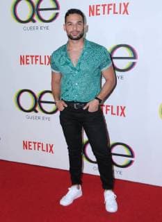 February 7, 2018 - West Hollywood, CA, U.S. - 07 February 2018 - West Hollywood, California - Johnny Sibilly. Netflix s Queer Eye Season 1 Premiere held at the Pacific Design Center. Photo Credit: Birdie Thompson AdMedia West Hollywood U.S. - ZUMAa123 20180207_zaa_a123_209 Copyright: xBirdiexThompsonAdmediax
