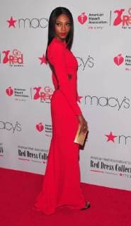 NEW YORK, NY - February 8: Afiya Bennett attends the Red Dress Go Red For Women Fashion Show at Hammerstein Ballroom on February 8, 2018 in New York City Copyright: xJohnxPalmerx