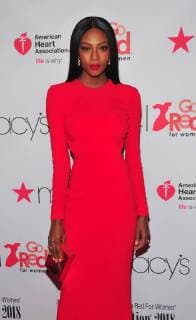 NEW YORK, NY - February 8: Afiya Bennett attends the Red Dress Go Red For Women Fashion Show at Hammerstein Ballroom on February 8, 2018 in New York City Copyright: xJohnxPalmerx