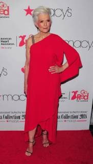NEW YORK, NY - February 8: Maye Musk at the Red Dress Go Red For Women Fashion Show at Hammerstein Ballroom on February 8, 2018 in New York City Copyright: xJohnxPalmerx