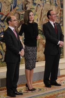 The queen Letizia Ortiz attends the delivery of the XXVIII edition of Tomas Francisco Prieto Award granted to Victoria Civera. (Photo: Jose Cuesta 261 Cordon Press). Cordon Press  J.xLuisxCuesta