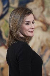09-02-2018 Prieto Queen Letizia during 28th edition of the Tomas Francisco Prieto prize at Zarzuela palace in Madrid. The prize was awarded to Mrs. Victoria Civera. No Spain  Copyright: xPPE THORTONx