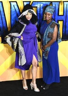 Berühmte Feministinnen, Dawn Butler The European Premiere of Black Panther London, UK Kanya King and Dawn Butler Brent at The European Premiere of Black Panther held at Eventim Apollo, Hammersmith, London on Thursday 8 February 2018 LMK392 -J1536-090218 