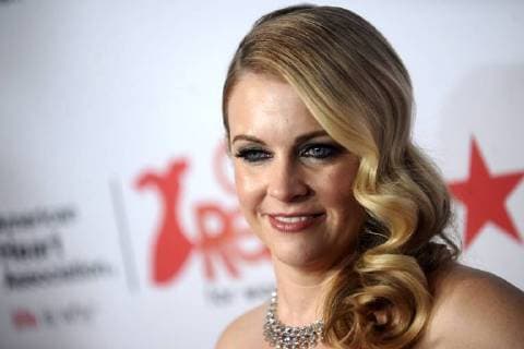 Melissa Joan Hart bei der Red Dress Collection 2018 Fashion Show während der New York Fashion Week im Hammerstein Ballroom. New York, 08.02.2018 *** Melissa Joan Hart red fashion show dress collection at the 2018 during New York Fashion Week in the Hammerstein Ballroom New York 08 02 2018 Foto:xD.xVanxTinex xFuturexImage