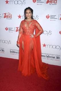 Adrienne Houghton bei der Red Dress Collection 2018 Fashion Show während der New York Fashion Week im Hammerstein Ballroom. New York, 08.02.2018
