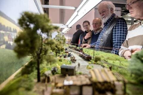 Chemnitz 20180209 , Dresden , In der Messe Dresden fand die 14 Erlebnis Modellbahn statt. Diese wird vom Modellbahnclub Pirna geleitet. Copyright: xKunz Eibner-Pressefotox EP_Kunz