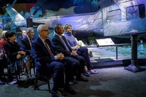 Rep. Sam Johnson, R-TX speaks at a ceremony at the National Museum of American History on February 13, 2018 in Washington, DC, where he donated to the museum the tin cup and toothpaste tube brought home with him when he was released from a Vietnamese prison on February 12, 1973. Johnson, 87, a former Air Force fighter pilot and prisoner of war was held captive in the Hoa Lo Prison for nearly seven years where he was tortured and spent 42 months in solitary confinement. The donation ceremony, is held on the 45th anniversary on Johnson s release..  WAP201802131013 PETExMAROVICH