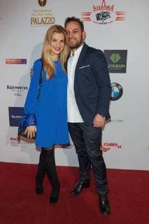 Susan Sideropoulos und Jakob Shtizberg - Verleihung des Askania Award 2018 im PALAZZO in Berlin am 13.02.2018. Askania Award 2018