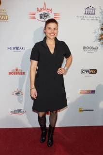Katharina Wackernagel und Leonhard-Richard Mueller - Verleihung des Askania Award 2018 im PALAZZO in Berlin am 13.02.2018. Askania Award 2018