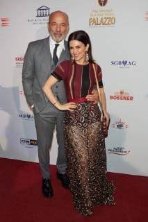 Heiner Lauterbach mit Frau Viktoria - Verleihung des Askania Award 2018 im PALAZZO in Berlin am 13.02.2018. Askania Award 2018