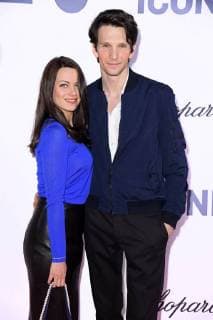 Alice Dwyer mit Freund Sabin Tambrea beim Young ICONs Award im Spindler & Klatt in Berlin am 14.02.2018
