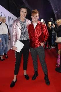 Maximilian Seitz, Erik Scholz beim Young ICONs Award im Spindler & Klatt in Berlin am 14.02.2018