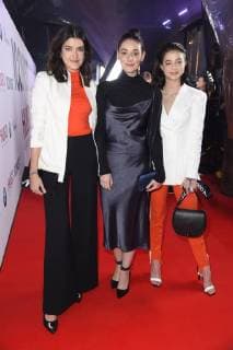 Marie Nasemann, Maria Ehrich, Lisa-Marie Koroll beim Young ICONs Award im Spindler & Klatt in Berlin am 14.02.2018