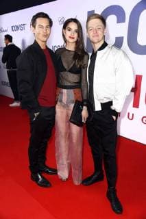 Tim Oliver Schultz, Luise Befort, Timur Bartels beim Young ICONs Award im Spindler & Klatt in Berlin am 14.02.2018