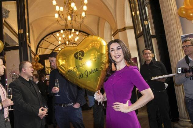 Judith Williams bei der Verleihung des Blaue Blume Award 2018 im Restaurant Grosz. Berlin, 14.02.2018