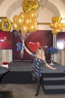 Shirin Tabatabai bei der Verleihung des Blaue Blume Award 2018 im Restaurant Grosz. Berlin, 14.02.2018