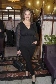 Rebecca Immanuel bei der Verleihung des Blaue Blume Award 2018 im Restaurant Grosz. Berlin, 14.02.2018