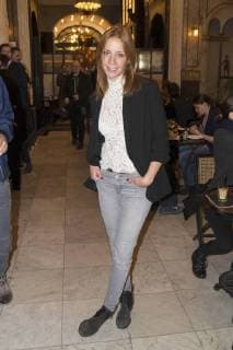 Annika Ernst bei der Verleihung des Blaue Blume Award 2018 im Restaurant Grosz. Berlin, 14.02.2018