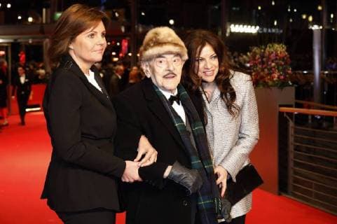 Themen der Woche Bilder des Tages Artur Brauner and Alice Brauner attending the Opening Ceremony with the Isle of Dogs premiere at the 68th Berlin International Film Festival Berlinale 2018 at Berlinale Palast on February 15, 2018 in Berlin, Germany. *** Artur Brauner and Alice Brauner attending the opening ceremony with the Isle of dogs premiere at the Berlin International Film Festival Berlinale 2018 68th at Berlinale Palace on February 15 2018 in Berlin Germany Foto:xD.xBedrosianx xFuturexImage
