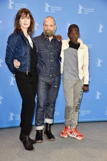 Susanne Wolff, Wolfgang Fischer and Gedion Oduor Wekesa during the Styx photocall at the 68th Berlin International Film Festival Berlinale 2018 on February 16, 2018 in Berlin, Germany.