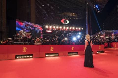Schauspielerin Mia Wasikowska während der Premiere des Films DAMSEL anlässlich der 68. Internationalen Filmfestspiele Berlin 68. Internationale Filmfestspiele Berlin