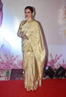 February 16, 2018 - Mumbai, India - Indian actress Rekha present at the 5th Yash Chopra Memorial Award at hotel JW Marriott, Juhu in Mumbai. Mumbai India - ZUMAs197 20180216_zaa_s197_079 Copyright: xAzharxKhanx xSopaxImagesx