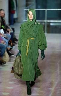 February 17, 2018 - London, United Kingdom - TOGA - Catwalk - LFW February 2018. A model walk the runway at the TOGA show during London Fashion Week February 2018 at BFC Show Space. London United Kingdom - ZUMAs197 20180217_zaa_s197_042 Copyright: xRahmanxHassanix xSopaxImagesx