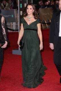 . 18 02 2018. London, United Kingdom. Duke and Duchess of Cambridge arriving at the British Academy Film Awards in London.  xStephenxLockx xi-Imagesx IIM-16994-0046