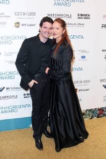 Doreen Dietel mit Lebenspartner Tobias Guttenberg, Inhorgenta Award Munich 2018 im Postpalast in Muenchen am 18.02.2018