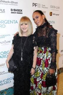 Patricia Riekel und Barbara Becker, Inhorgenta Award Munich 2018 im Postpalast in Muenchen am 18.02.2018