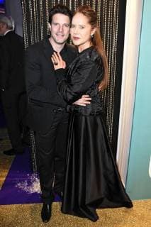 Doreen Dietel mit Freund Tobias Guttenberg bei der Verleihung des 2. Inhorgenta Award 2018 im Postpalast. München, 18.02.2018