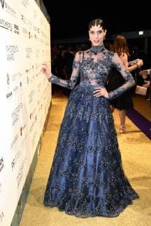 Zoe Helali bei der Verleihung des 2. Inhorgenta Award 2018 im Postpalast. München, 18.02.2018