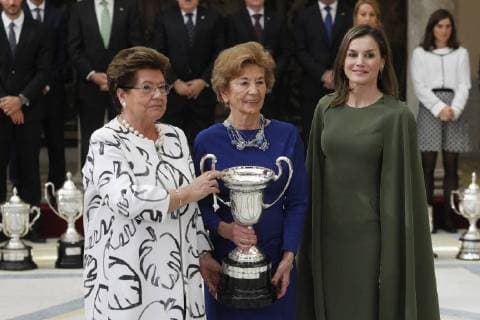 Los Reyes entregan los Premios Nacionales del Deporte The Kings of Spain deliver the Nacional Sport Awards Jose Luis Cuesta (261 Cordon Press) 